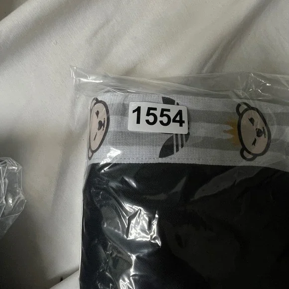 Adidas Originals Nigo Bear Track Pants Mens Small Black Red Trefoil AB1555 07/15 - Picture 11 of 11